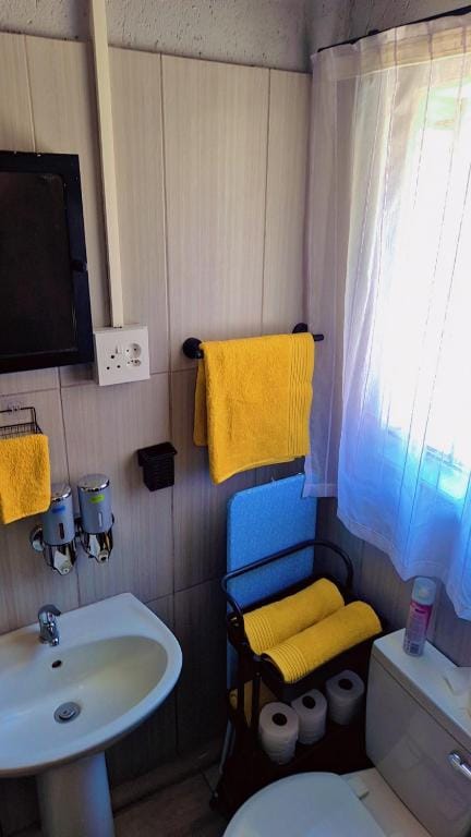 Turquoise Blue Family Room — 3